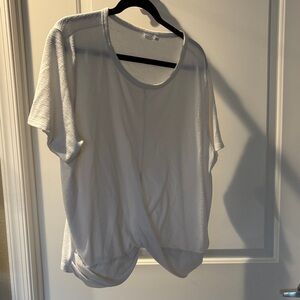 GAP White Short Sleeve Women's Tee